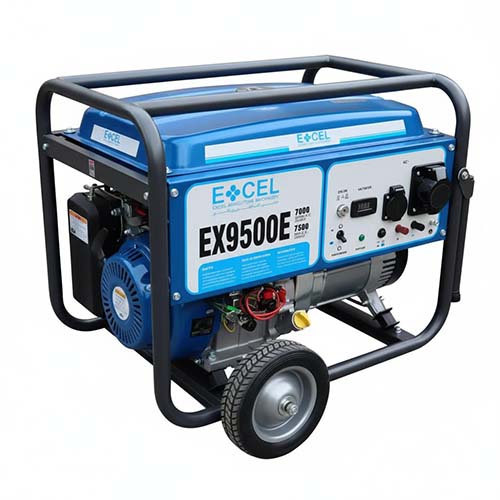 خرید موتور برق جوشکاری بنزینی اکسل ۹۵۰۰ (۷/۵ کیلووات) - بهترین قیمت
