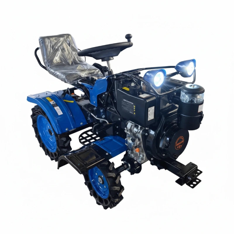 خرید تیلر چهار چرخ ۱۲ اسب دیزل اگرو با فرمان هیدرولیک | قدرت، کیفیت و کارایی بالا
