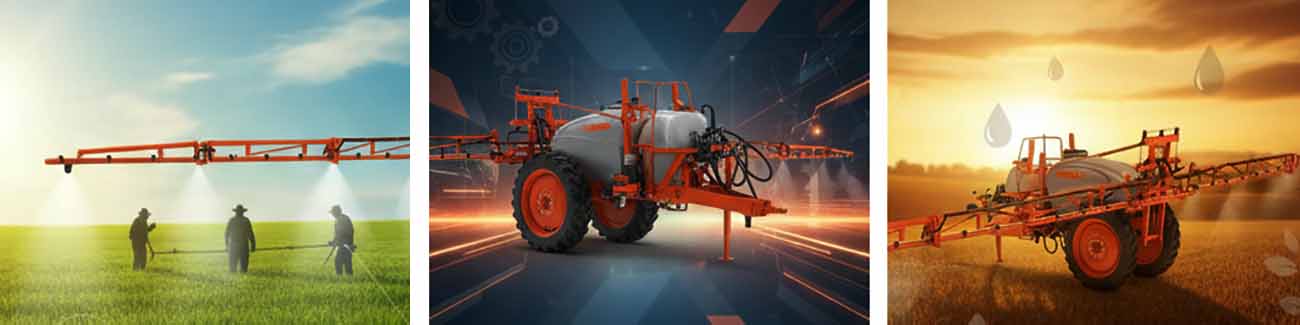 سم پاش پشت تراکتوری