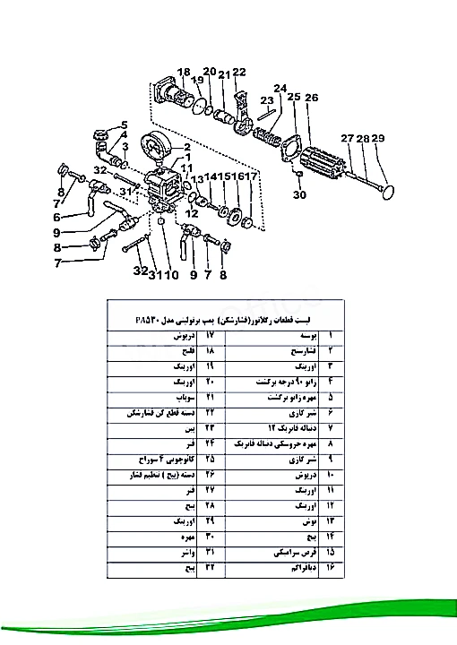 خرید سمپاش پشت تراکتوری ۶۰۰ لیتری زرد G P  پمپ ترک c96 چهارسیلندر  با شیلنگ، لانس، گاردان و پرکن بوم ۱۰متری - تصویر 3