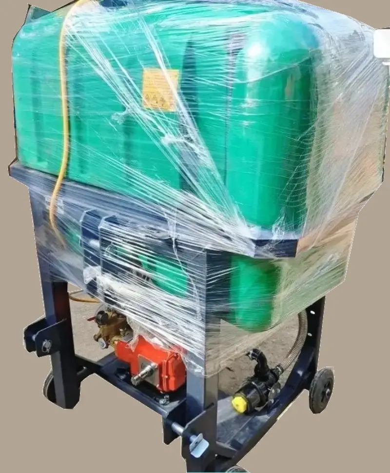 سمپاش پشت تراکتوری | سمپاش 400 لیتری با پمپ پیستونی 150 بار بدون بوم